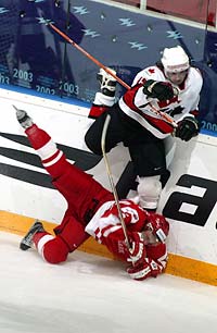 Denmark vs Canada hockey