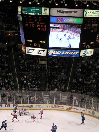 San Jose Sharks Detroit Red Wings