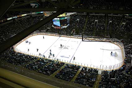 The only hockey press box I could find on Google