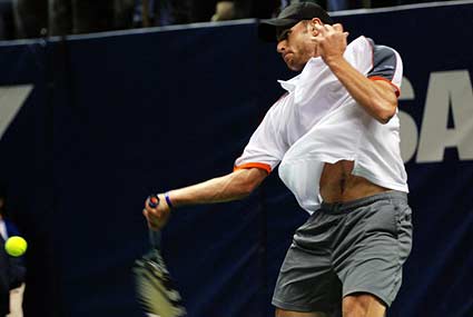 Andy Roddick 2008 SAP Open tennis tournament champion