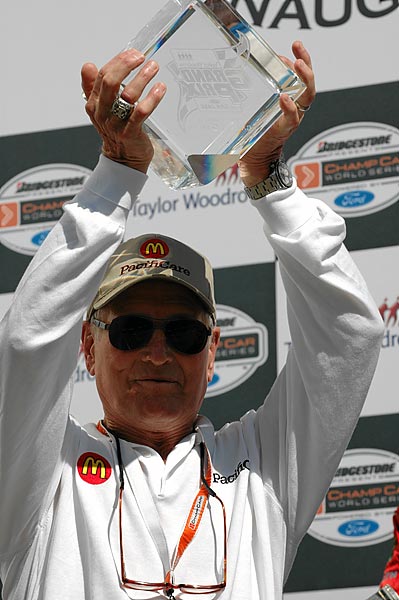 Paul Newman racing 2005 San Jose Grand Prix