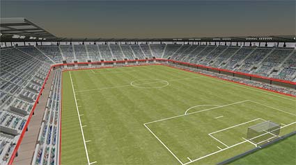 new San Jose Earthquakes soccer stadium design