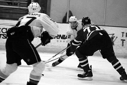 San Jose Sharks Anaheim Ducks NHL rookie tournament Dan Sexton
