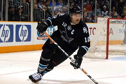 San Jose Sharks captain Patrick Marleau NHL hockey photo