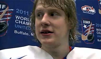 San Jose Sharks 2011 draft pick Daniil Sobchencko KHL Lokomotiv Yaroslavl