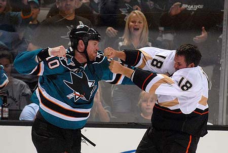 San Jose Sharks sign winger Brad Winchester to a 1 year contract